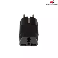 adapteris uk eu - Maclean MCE155 UK on EU Plug Black - 3 nuotrauka