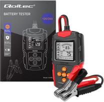 akumuliatoriu ikroviklis - LCD digital battery tester,12V,24V,3-200Ah - 2 nuotrauka