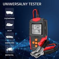 akumuliatoriu ikroviklis - LCD digital battery tester,12V,24V,3-200Ah - 5 nuotrauka