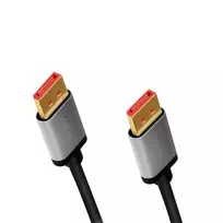 displayport cable - Digitus 8K DisplayPort Connection Cable DB-340105-010-S Black, DisplayPort to DisplayPort, 1 - 3 nuotrauka