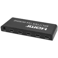 hdmi 4k 60hz - Qoltec 51799 Aktyvus HDMI skirstytuvas 4 x HDMI 4K x 2K ,  6Gb/s ,  60 Hz - 3 nuotrauka