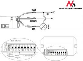 ismanus namas - Maclean MCE32 PIR Motion Sensor - 2 nuotrauka