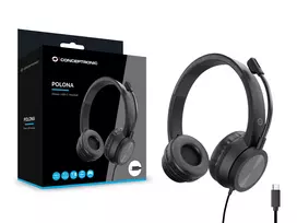 anc ausines - Conceptronic POLONA05BC Juodas (Black) - 3 nuotrauka