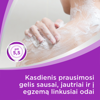 bepanthen - Prausimosi gelis BEPANTHEN SensiControl, 400 ml - 4 nuotrauka