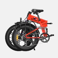 engwe elektrinis - Engwe Engine X 750W 20" elektrinis sulankstomas dviratis raudonas (Red) - 14 nuotrauka