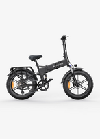 engwe elektrinis - Engwe Engine PRO 2.0 20" Elektrinis Sulankstomas Dviratis Juodas (Black) - 5 nuotrauka