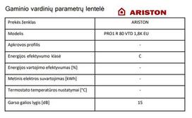 ariston vandens - Ariston PRO R 80l - 3 nuotrauka