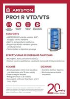 ariston vandens - Ariston PRO R 80l - 4 nuotrauka