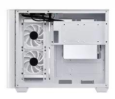 kompiuteris mini korpusas itx - FSP S380-WA Baltas (White) Micro Tower - 3 nuotrauka
