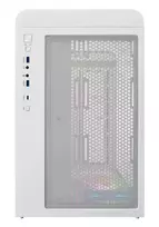 kompiuteris mini korpusas itx - FSP S380-WA Baltas (White) Micro Tower - 4 nuotrauka