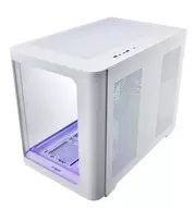 kompiuteris mini korpusas itx - FSP S380-WA Baltas (White) Micro Tower - 5 nuotrauka