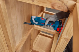 bosch 18v akumuliatoriai - Bosch GOP18V-30 Solo, CT - 6 nuotrauka