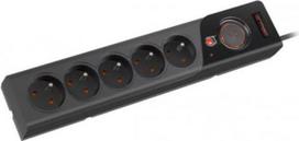 ilgintuvas 30 - ARMAC Z5 Ilgiklis 3m 5x230V 10A Juodas (Black) - 3 nuotrauka