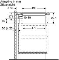 integruota indukcine kaitlente - Neff T58PL6EX2 - 7 nuotrauka