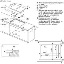 integruota indukcine kaitlente - Neff T58PL6EX2 - 8 nuotrauka