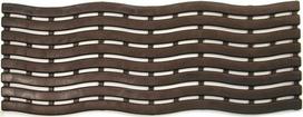plastikines vonios - Plastikinis vonios kilimėlis 0695, 60 cm, rudas - 2 nuotrauka