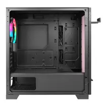 micro atx korpusas - Azza Elise CSAZ-140 Black - 4 nuotrauka