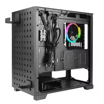micro atx korpusas - Azza Elise CSAZ-140 Black - 5 nuotrauka