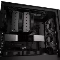 corsair case - Corsair iCUE LINK RX120 3-Pack 120 mm Juodas (Black) Korpuso Ventiliatorius - 5 nuotrauka