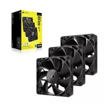 corsair case - Corsair iCUE LINK RX120 3-Pack 120 mm Juodas (Black) Korpuso Ventiliatorius - 8 nuotrauka