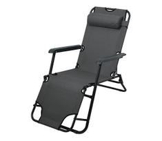 lauko kedes - Lauko gultas Cattara Comfort, antracito sp., 155 cm x 61 cm x 24 cm - 2 nuotrauka