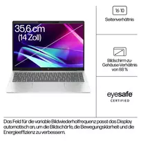 arc ultra - HP Pavilion Plus 14-ew1152ng 14" WQXGA IPS 120Hz, Intel Core Ultra 5 125H, 16 GB, 512 GB, Juodas (Black) - 13 nuotrauka