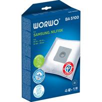 samsung siurblai - Dulkių maišelis WORWO Samsung/DAEWOO VP-77/VP-95BSMB01K 4vnt+1mikr.f. - 2 nuotrauka