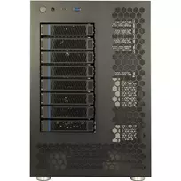 korpusas nas - Inter-Tech NAS-8 Juodas (Black) - 2 nuotrauka