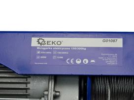 elektriniai automobiliai - Elektrinė gervė Geko, 150/300 kg (G01087) - 4 nuotrauka