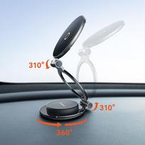 baseus phone holder - Baseus BS-CW06 MagPro II telefono laikiklis su MagSafe prietaisų skydeliui - Juodas (Black) - 2 nuotrauka