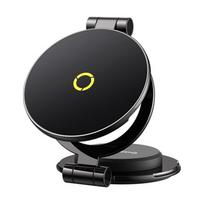 baseus phone holder - Baseus BS-CW06 MagPro II telefono laikiklis su MagSafe prietaisų skydeliui - Juodas (Black) - 5 nuotrauka