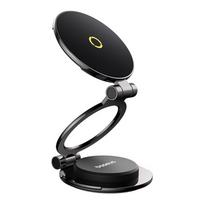 baseus phone holder - Baseus BS-CW06 MagPro II telefono laikiklis su MagSafe prietaisų skydeliui - Juodas (Black) - 6 nuotrauka