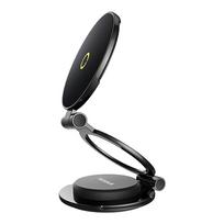 baseus phone holder - Baseus BS-CW06 MagPro II telefono laikiklis su MagSafe prietaisų skydeliui - Juodas (Black) - 7 nuotrauka