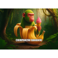 bananino - Trefl Brainrot Chimpanzini Bananini, 200 det. - 2 nuotrauka