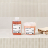 valomoji - Davines SOLU Sea Salt Scrub Cleanser Šveitiklis su jūros druska - 2 nuotrauka