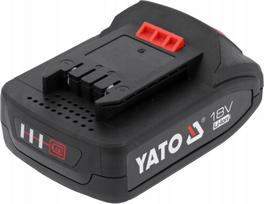 li ionu - Yato YT-828461, 18 V, 2.0 Ah, Li-ion - 2 nuotrauka