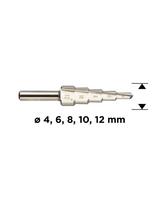 pakopiniai graztai - Pakopinis grąžtas 4-12 mm - 2 nuotrauka