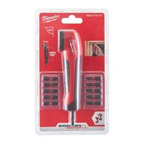 smuginis - Milwaukee SHOCKWAVE kampinis priedas 4932471274 + sukimo antgaliai, 11 vnt. - 5 nuotrauka