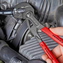 reples spyruoklines - Spyruoklinių sąvaržų suspaudimo replės KNIPEX 85 51 250 AF - 4 nuotrauka