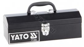 plieniniai metaliniai - Yato plieninė įrankių dėžė 360 x 150 x 115 mm - 4 nuotrauka