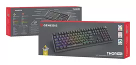 gateron - Genesis Thor 404 RGB Mechaninė, Juoda (Black) - 2 nuotrauka
