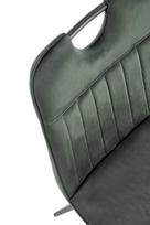 valgomojo - Valgomojo kėdė K521, juoda, 50 - 58 cm x 46 cm x 83 cm - 5 nuotrauka