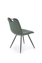 valgomojo - Valgomojo kėdė K521, juoda, 50 - 58 cm x 46 cm x 83 cm - 8 nuotrauka