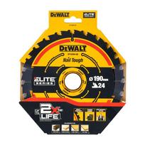 pjovimo diskas 190 - DEWALT pjovimo diskas medienai 190x30mmx24z 18° - 2 nuotrauka