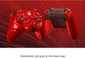 pultelis xbox - Microsoft Xbox Wireless Controller Pulse Cipher Special Edition Raudona (Red) - 5 nuotrauka