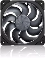 120 mm case - Noctua NF-A12x25 G2 PWM Sx2-PP chromax.black (Juodas) Korpuso Ventiliatorius 120 mm - 1 nuotrauka