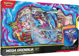 pokemon kortele - Pokemon TCG Mega Greninja ex Premium Collection - 1 nuotrauka