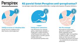 rutulines - PERSPIREX antiperspirantas STRONG, 20 ml - 3 nuotrauka