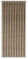 Naktinė užuolaida Melanie ZXX-02, tamsaus smėlio spalva, 125 cm x 270 cm