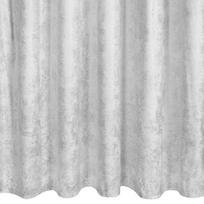 Naktinė užuolaida Avena ZAR-01, balta sp./sidabro sp., 135 cm x 270 cm
